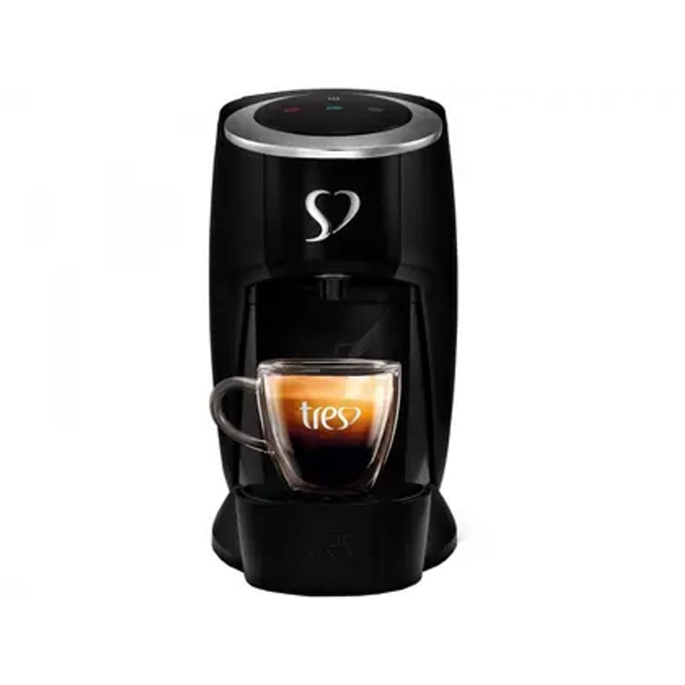 Cafeteira Espresso Tres 3 Corações Touch Preto 110V