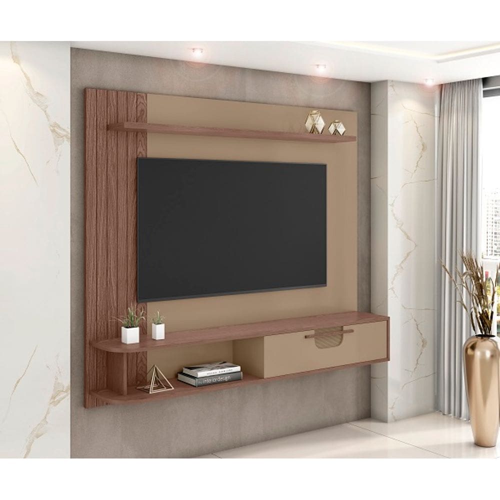 Painel Jeri Freijó/Fendii – Bechara Móveis