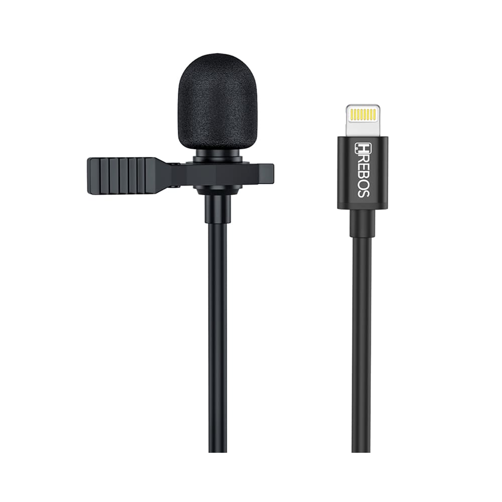 Microfone De Lapela Hrebos Hd Lghtng - Hs 032