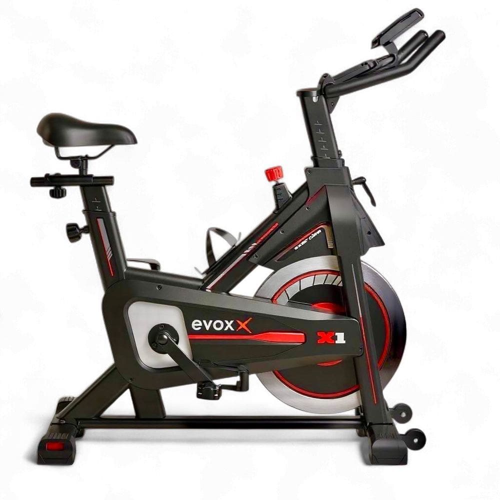 Bicicleta Spinning INDOOR Evox X1 Roda de Inércia 10Kg