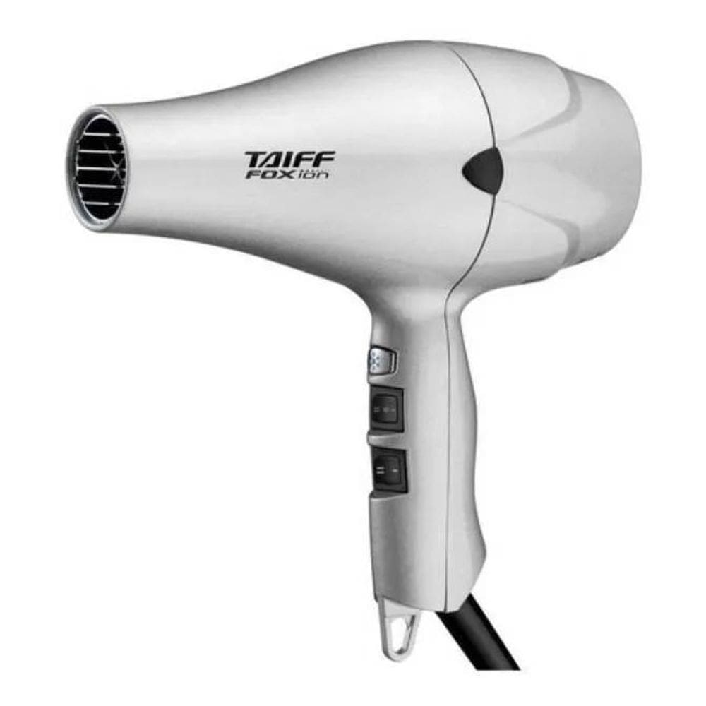 2X Secador De Cabelo Taiffdiamante Fox Íon Prata