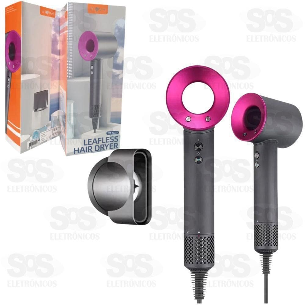Secador De Cabelo 110V Ar Quente E Frio Inova