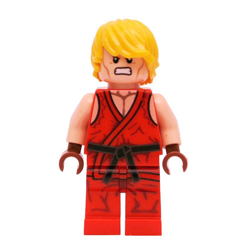 Boneco Ken Street Fighter Bloco De Montar