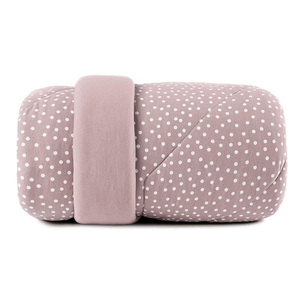 Edredom Solteiro Altenburg Malha Fio Penteado Bits Rosa