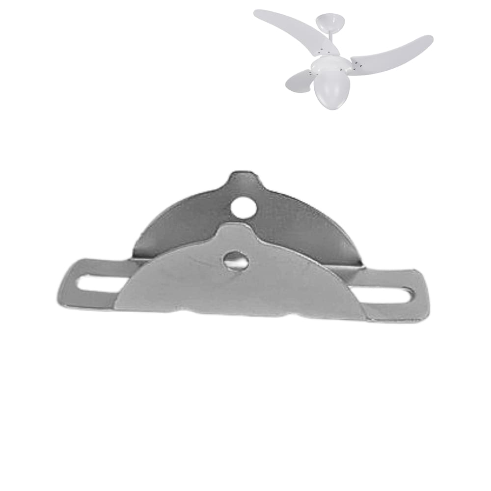 Suporte de Fixação Zincado Para Ventilador de Teto TRON