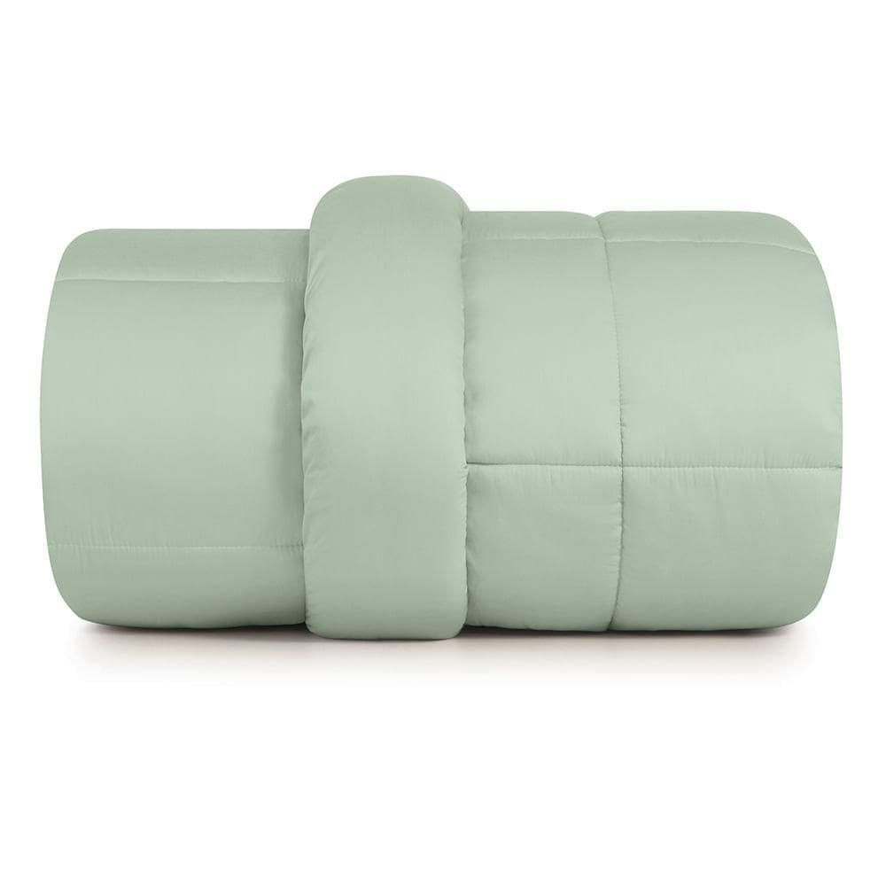 Edredom Plumi Casal  Altenburg Algodão Lux 200 Fios  Verde Claro