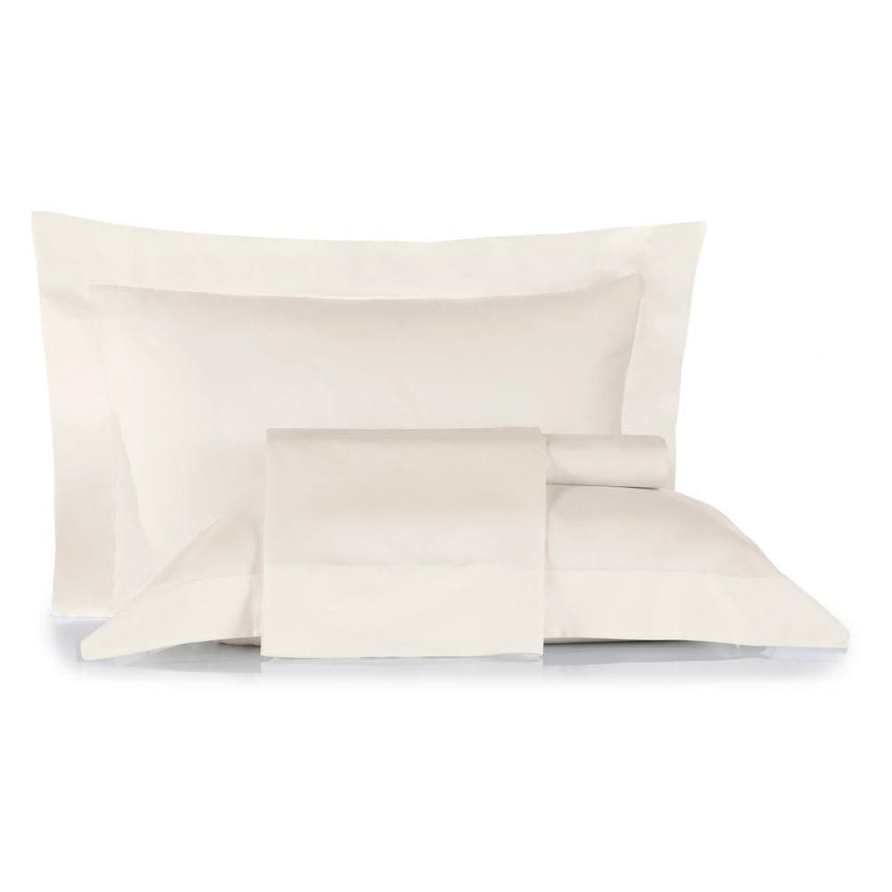 Jogo de Cama King Altenburg Algodão Lux 200 Fios 100% Algodão Bege