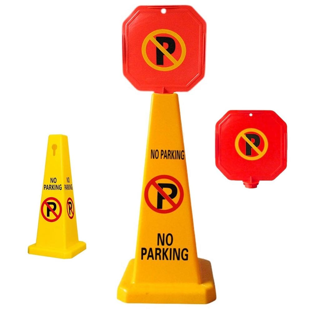 Cone Estacionamento Sinalizaçao Viaria Obra Estrada Avenida Rua Placa Proibido Estacionar Area Restrita Isolamento