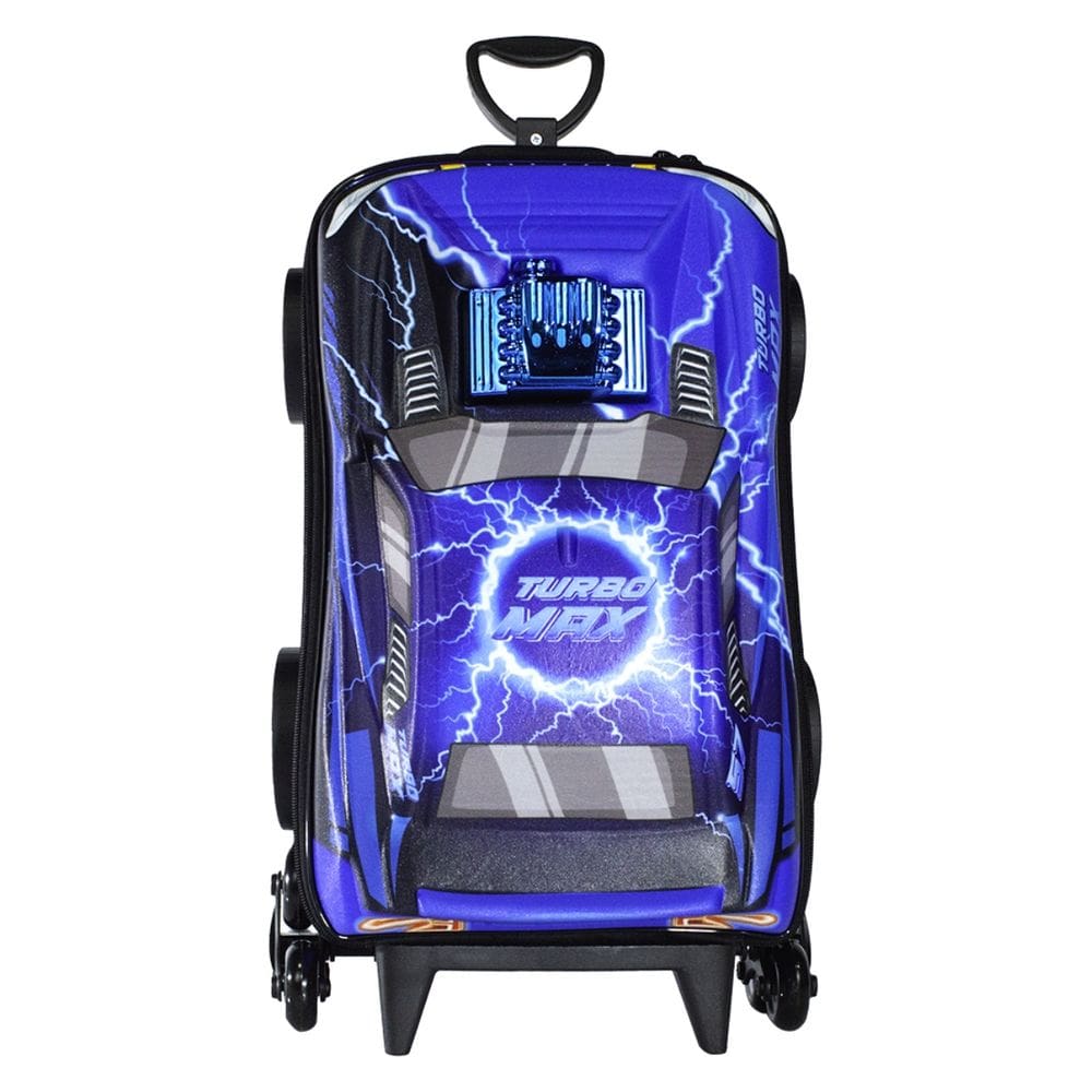 Mochila Escolar Rodas Triplas Turbo Max Energy 3d Meninos