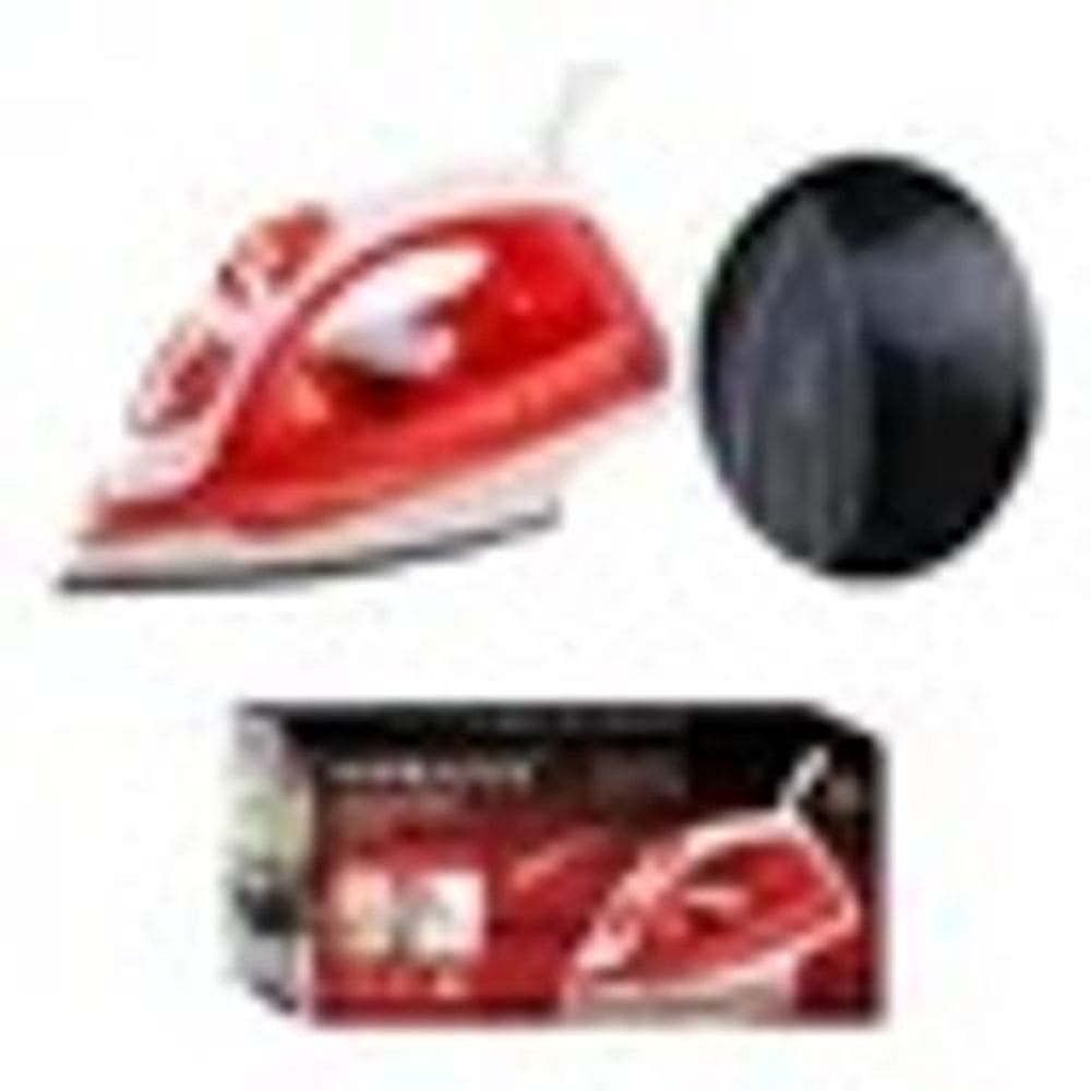Ferro De Passar Roupa A Vapor 2000W Vermelho 110V
