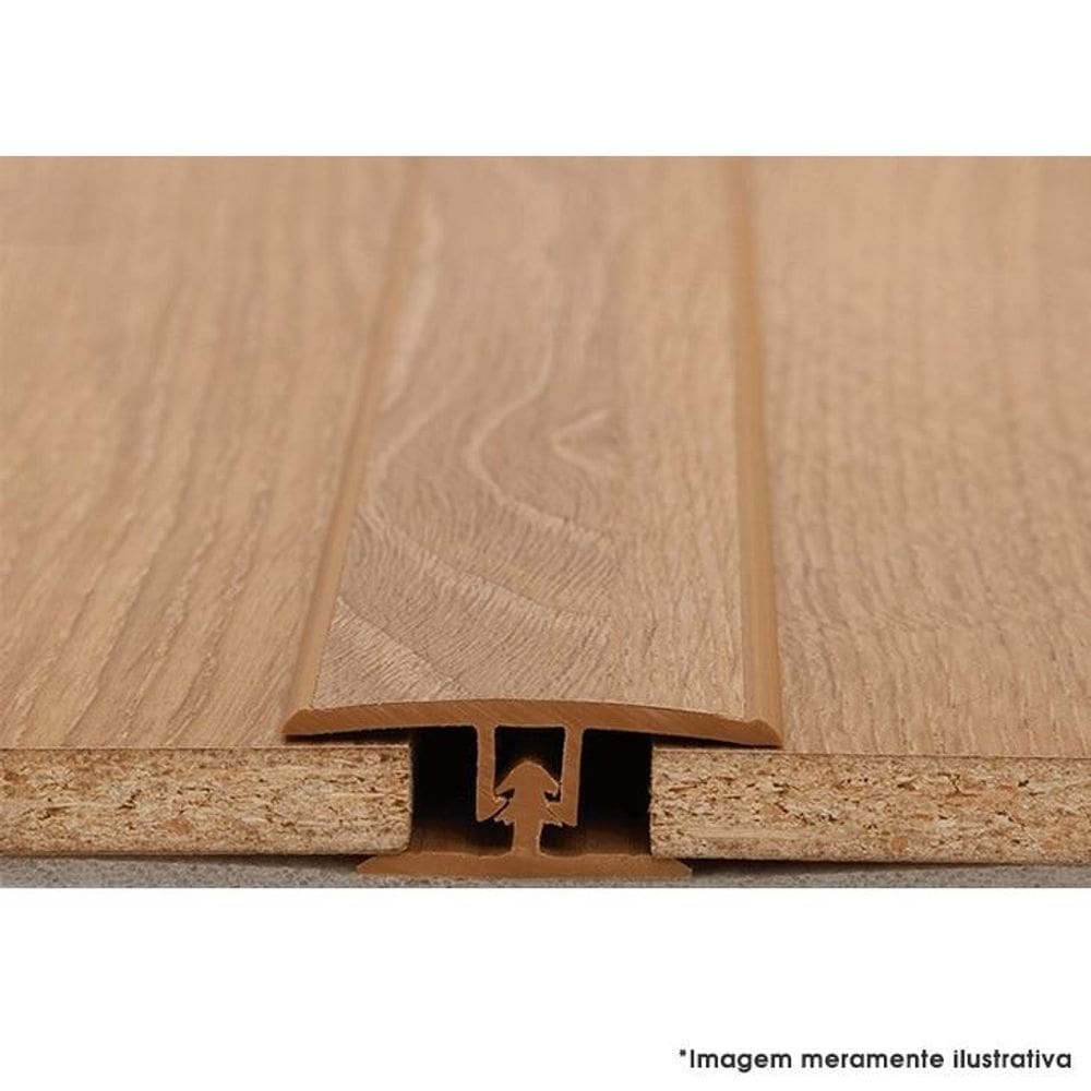 Perfil Redutor T Eucafloor Tecno 18, 1,80 metros