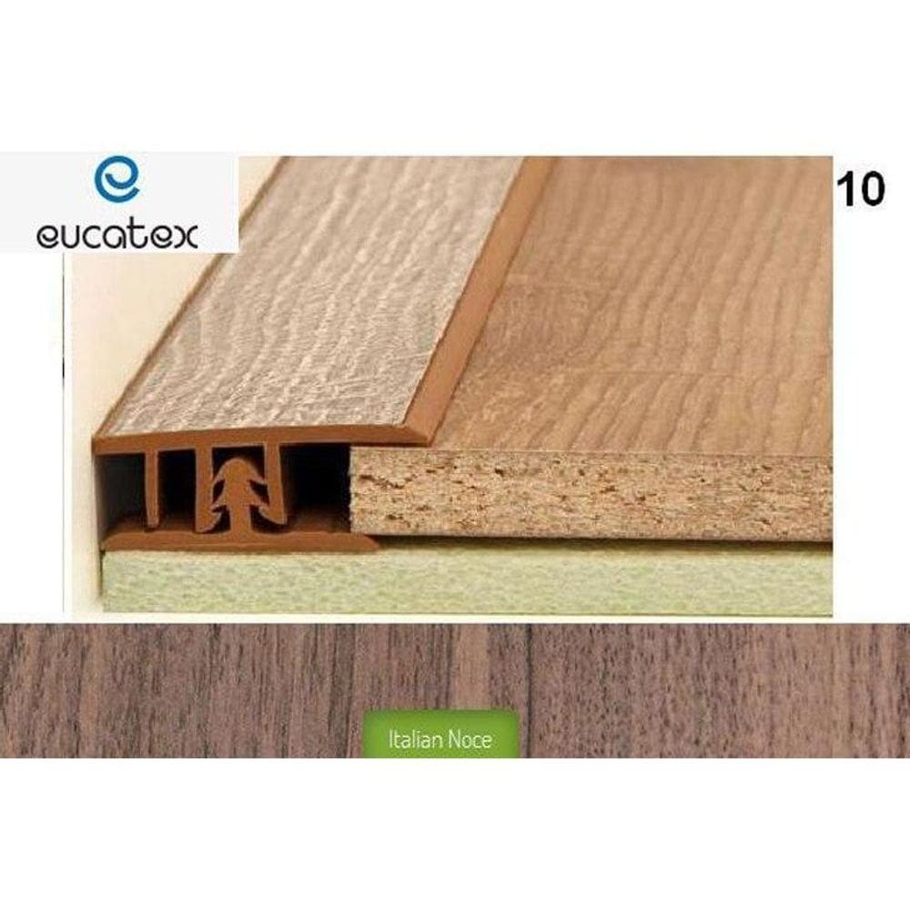 Perfil Piso Parede Eucafloor Tecno 10, 1,8 metros