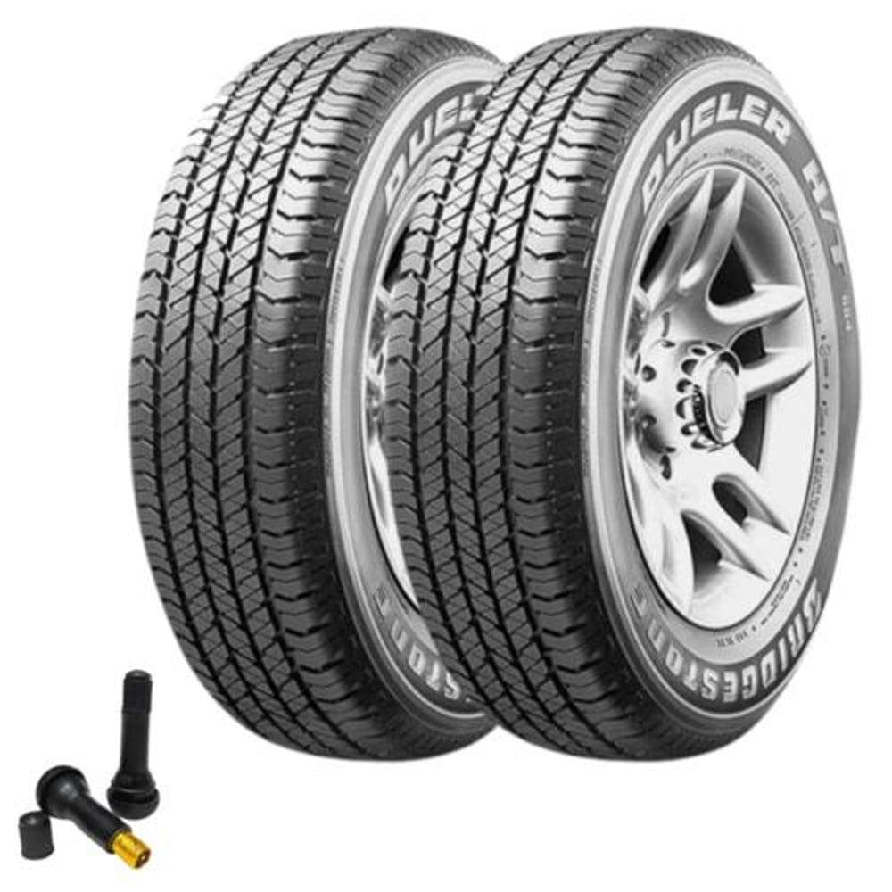 Combo 2 Pneus 215/65r16 Dueler H/t 684 II Bridgestone + Bico