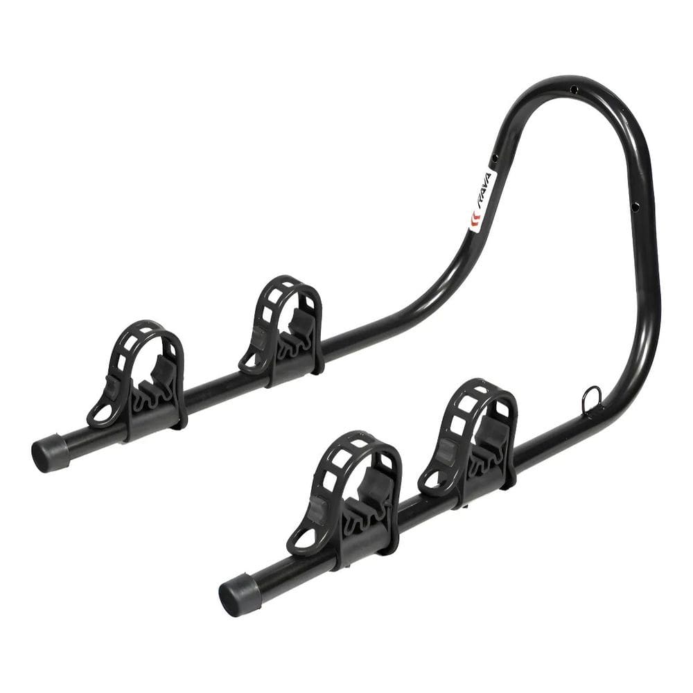 Suporte de Parede para 2 Bicicletas Horizontal Transbike Fire Aço Carbono Rava Cycle