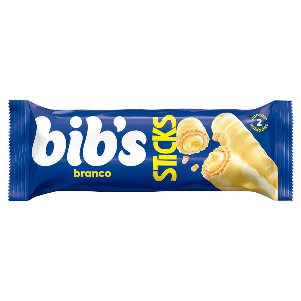 Chocolate Neugebauer Bib´s Sticks Branco 29g