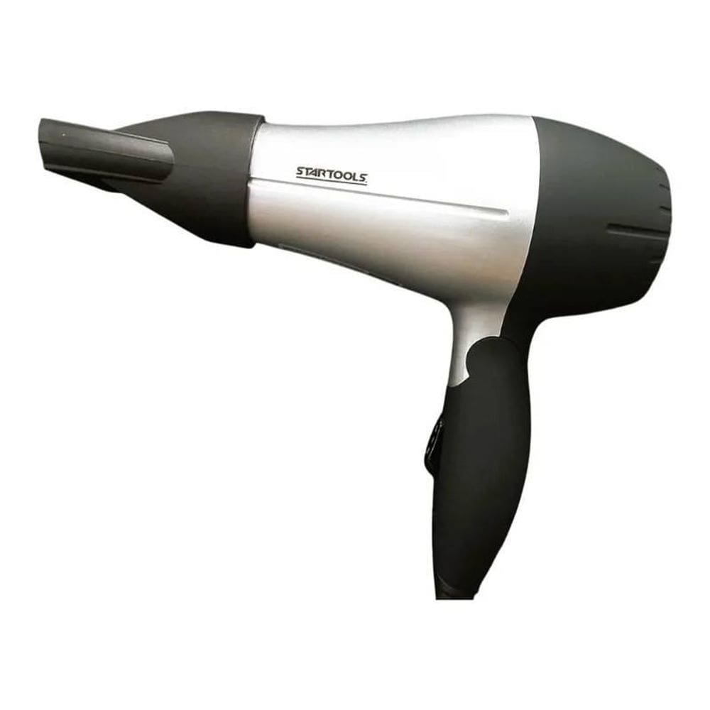 Secador De Cabelo Cinza Bivolt Manual 1200W