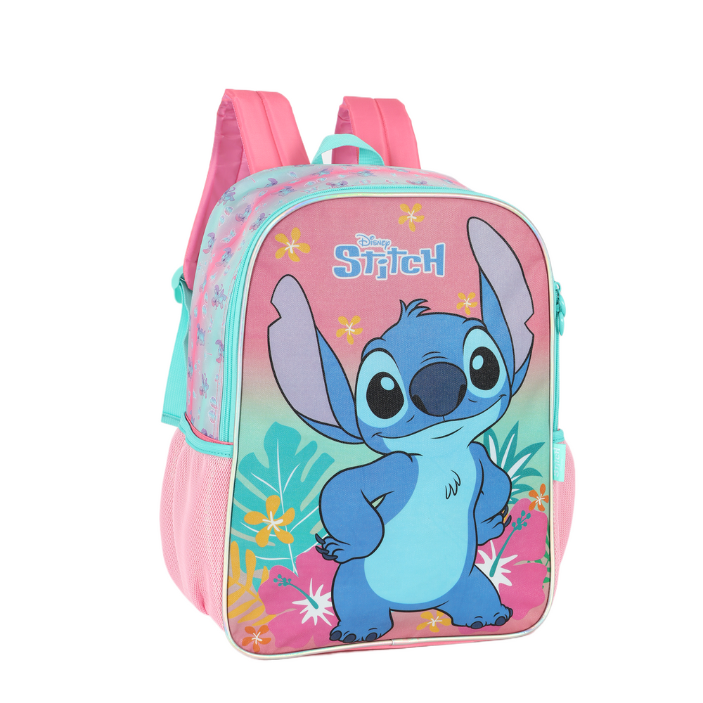 Mochila Escolar Stitch Disney Luxcel – Infantil / Juvenil