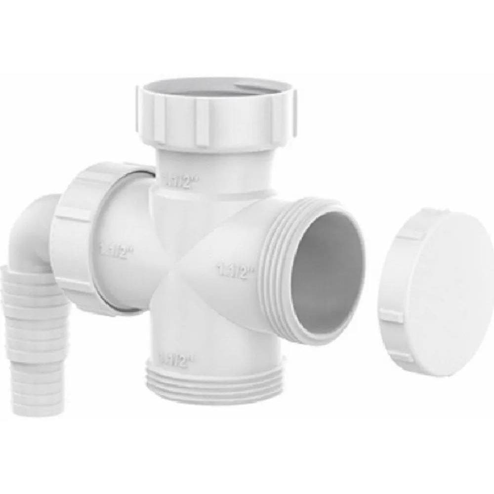 2X Conexão Adaptador Máquina Lavar Roupa Louça Tanque Cruzet