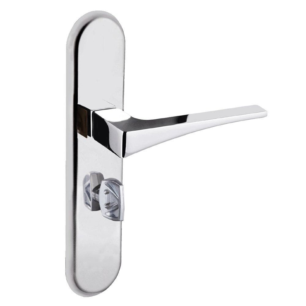 Fechadura Banheiro Espelho S40mm Cromado Maxx Aliança