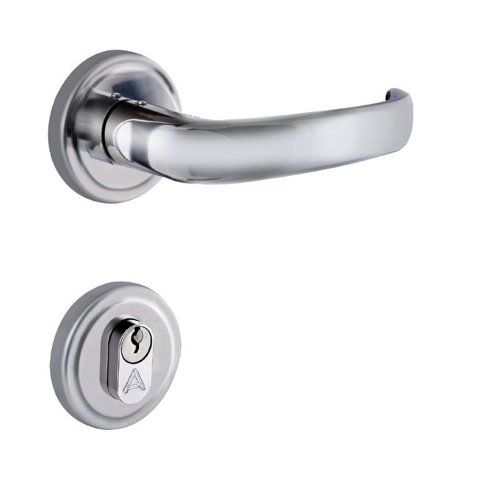 Fechadura Entrada Cromado Orion Anatomic Aliança