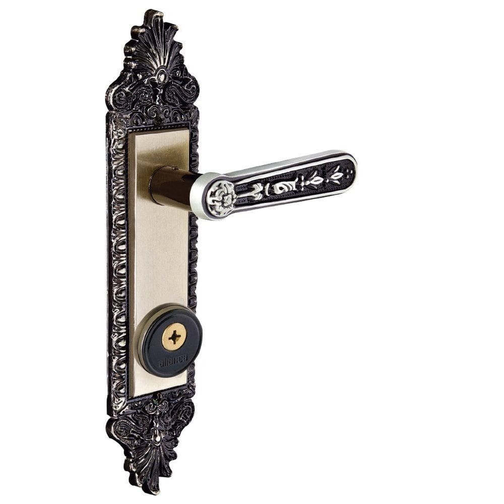 Fechadura Tetra Alavanca Latonado Colonial Aliança