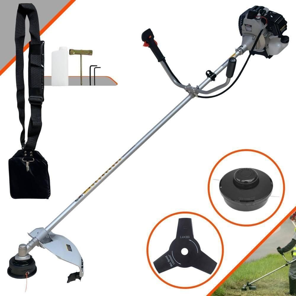 Roçadeira à Gasolina 2t Tbc43h Toyama 12.000rpm 43cc 1,7hp