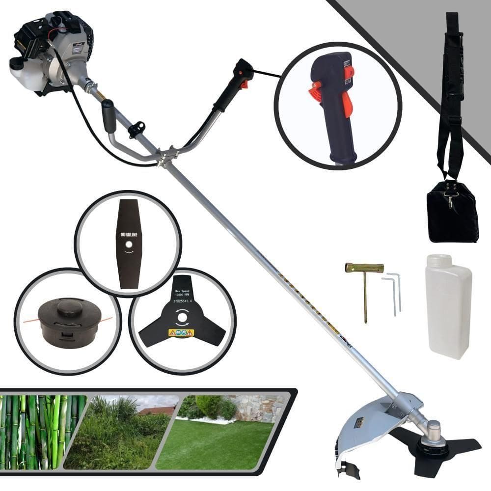 Roçadeira Toyama Tbc43h 43cc 1,7hp + Carretel + Facas 2p 3p