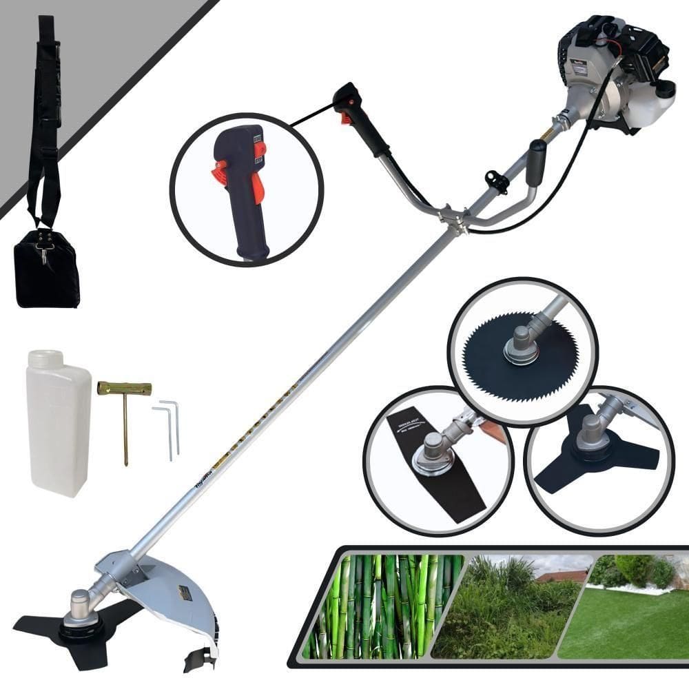 Roçadeira à Gasolina 2t Tbc43h Toyama 1,7hp 12.000rpm 4 Em 1