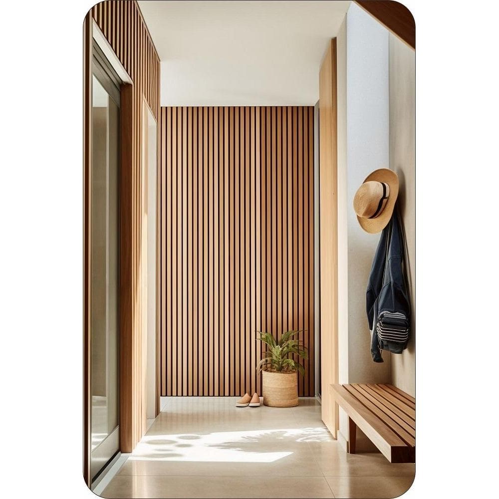 Espelho Decorativo Retangular 40Cmx25Cm Moderno Luxo Sala