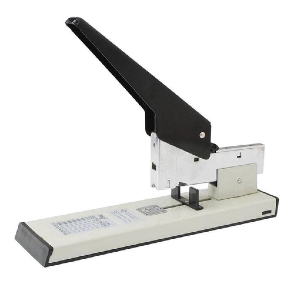 Grampeador Profissional 100 Folhas Executivo Gigante Mesa Bancada Escritorio Grande Reforçado
