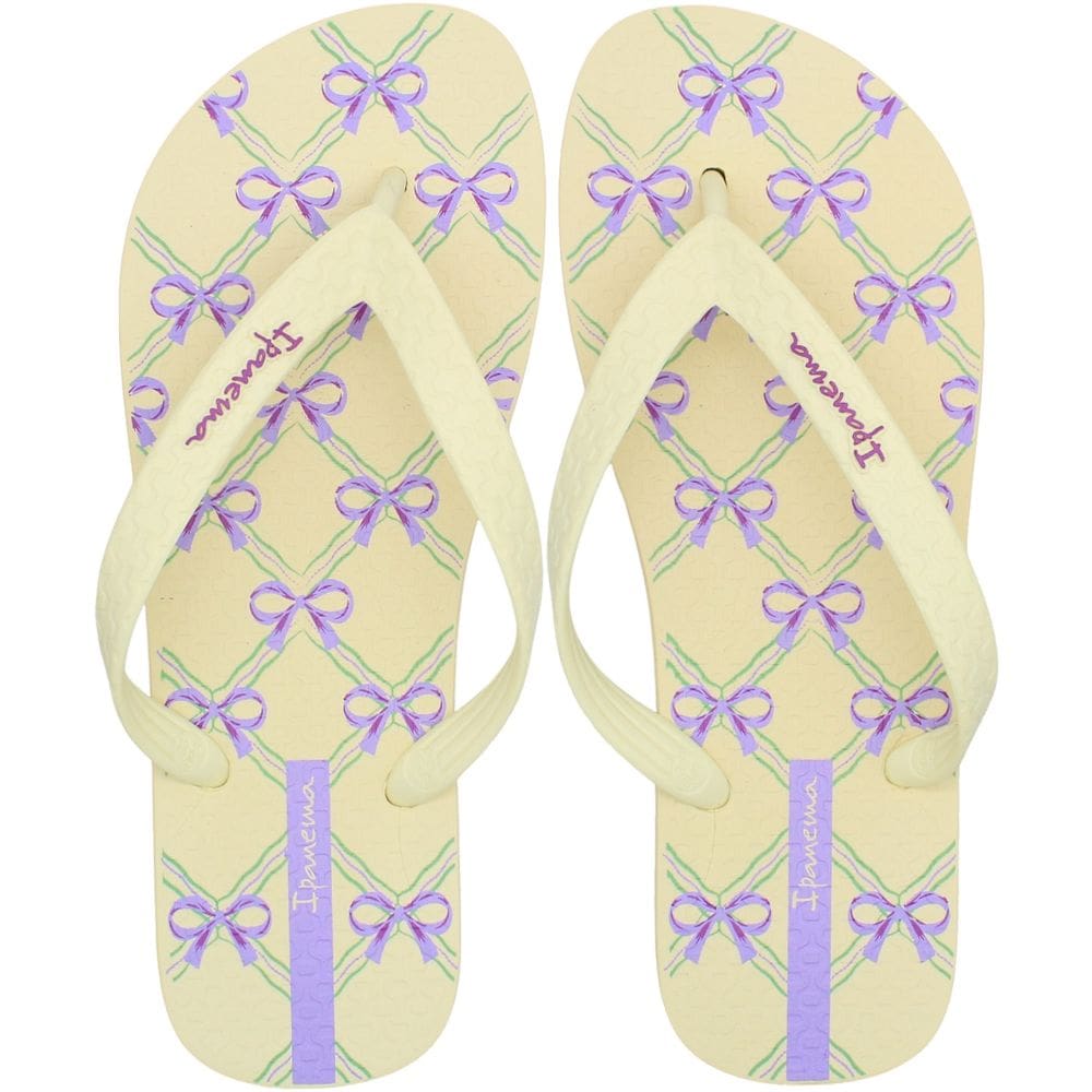 Chinelo De Dedo Ipanema Happy Laços Feminino