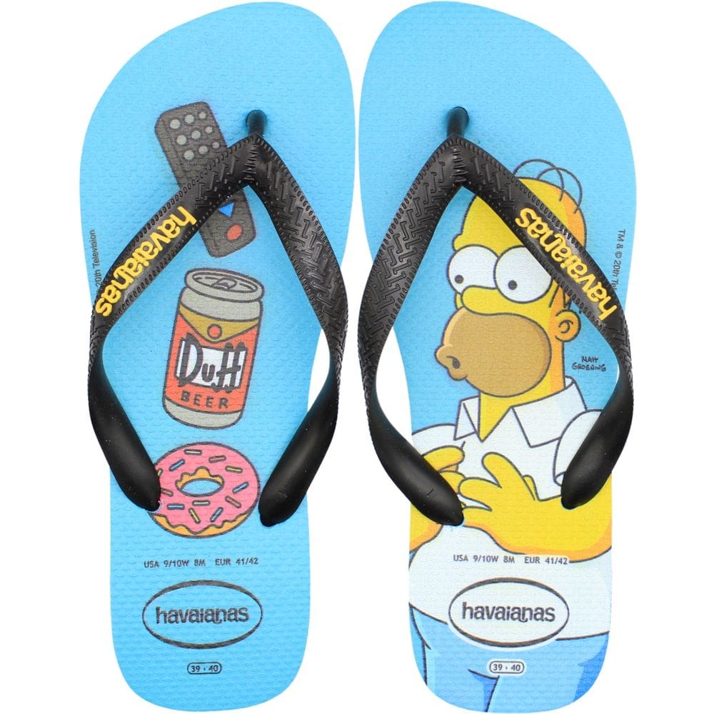 Chinelo de Dedo Havaianas Simpsons Masculino