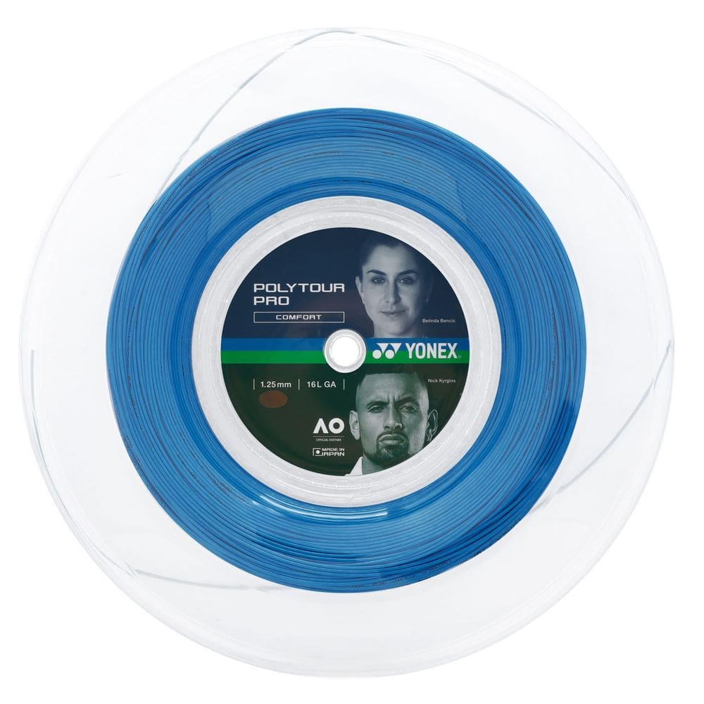 Corda para Raquete de Tênis Yonex Poly Tour Pro 1.25mm Azul