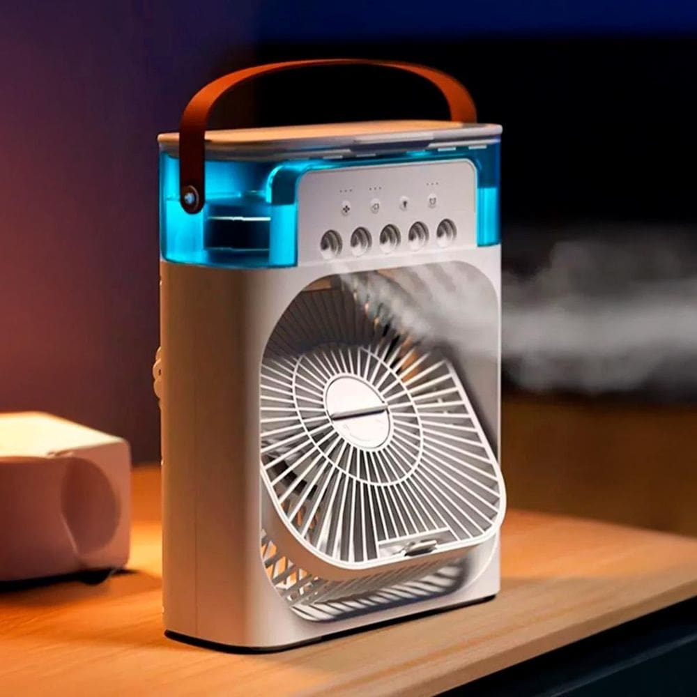 Mini Ventilador Portátil Usb Silencioso Climatizar O Ar
