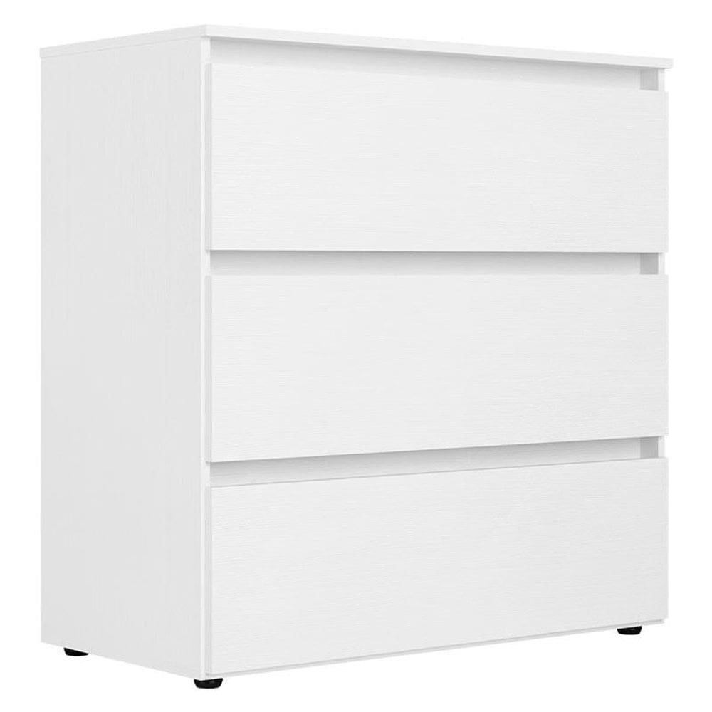 Cômoda Gaveteiro Condessa Branco Acetinado - THB