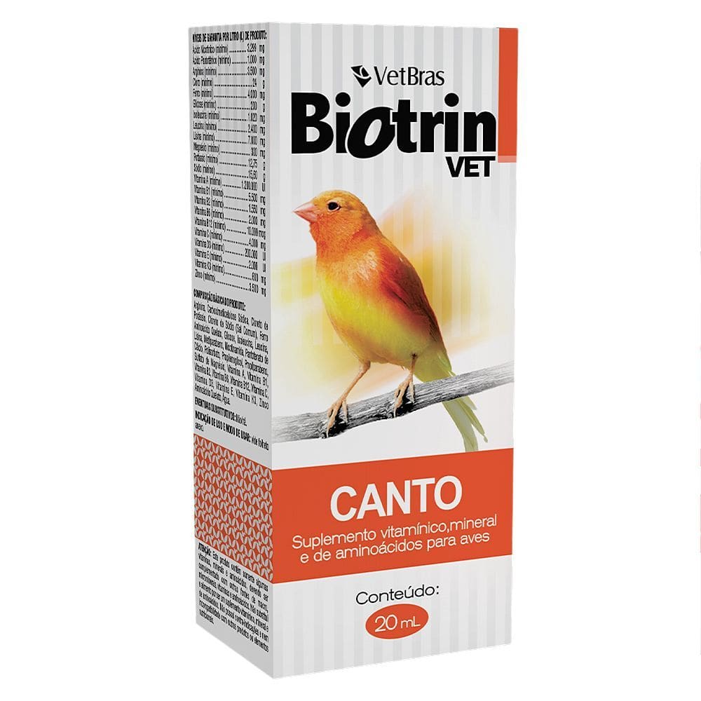 Biotrin VetBras Canto 20ml