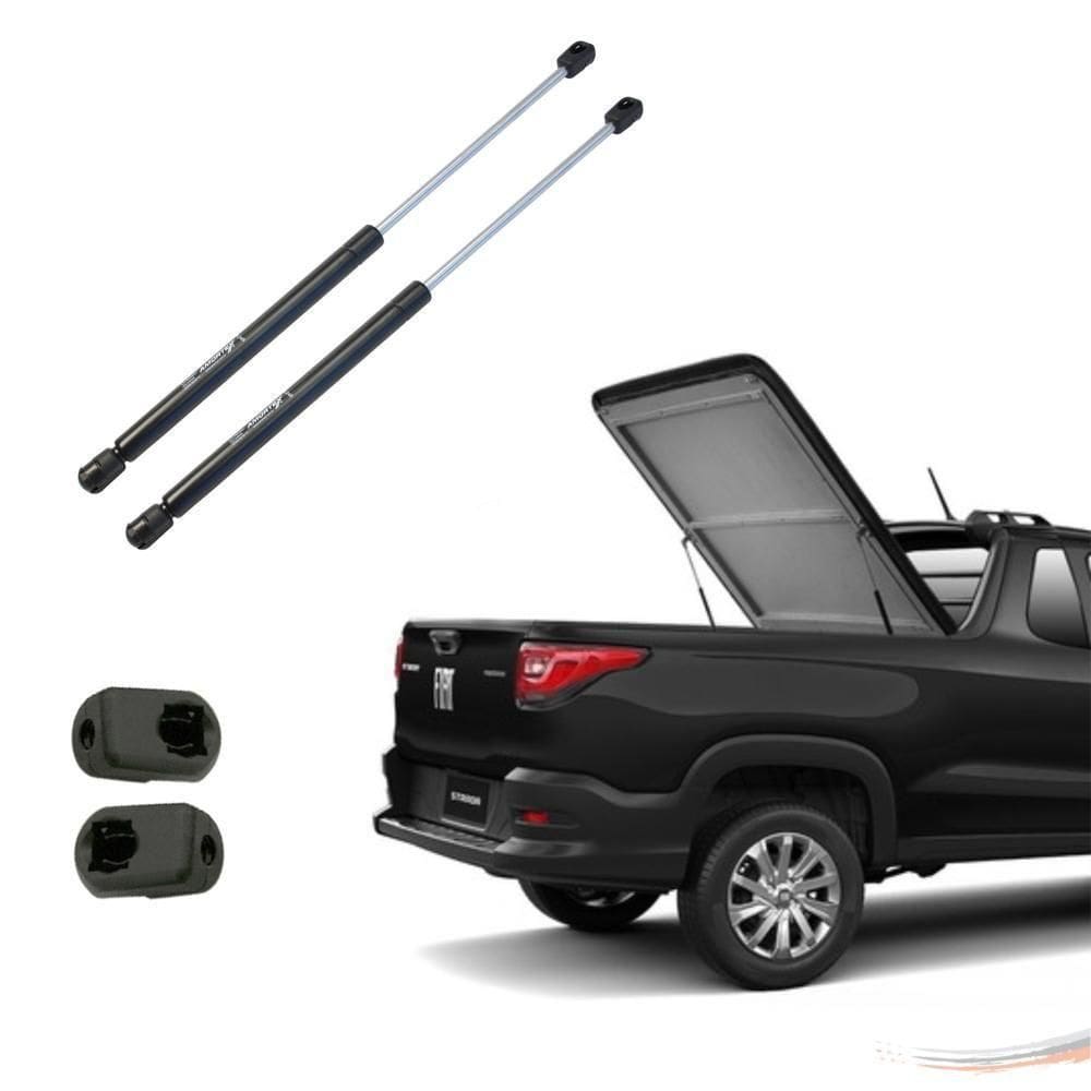 Par De Amortecedores Para Capota De Fibra 31,8x19,3 Cm 10 Kg