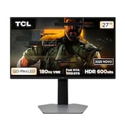 Monitor Gamer TCL 27 Polegadas QLED Mini LED QHD G64 180Hz 1ms (GtG) Freesync HDR 600 nits 27G64