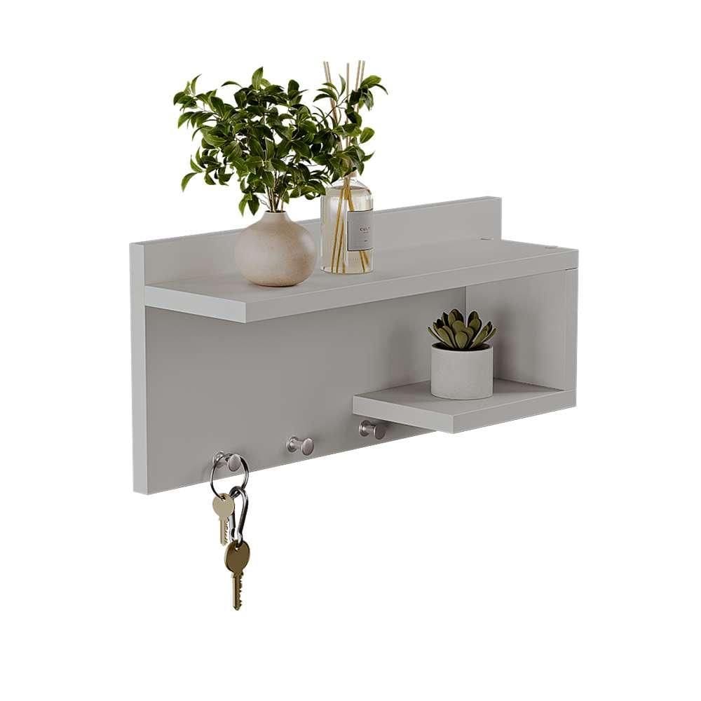 Porta chaves Nero Organizador Decoração Casa Branco