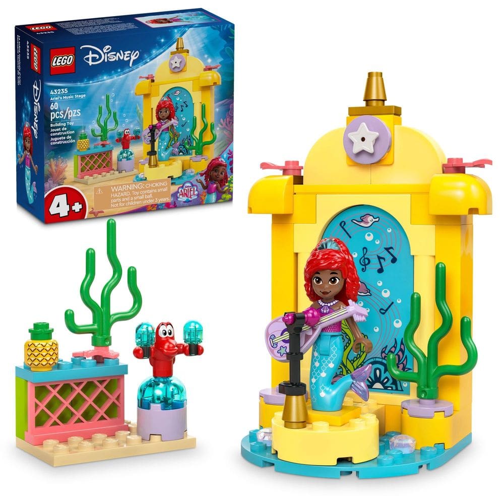 Brinquedo de construção LEGO Disney Princess Ariel`s Music Stage 43235