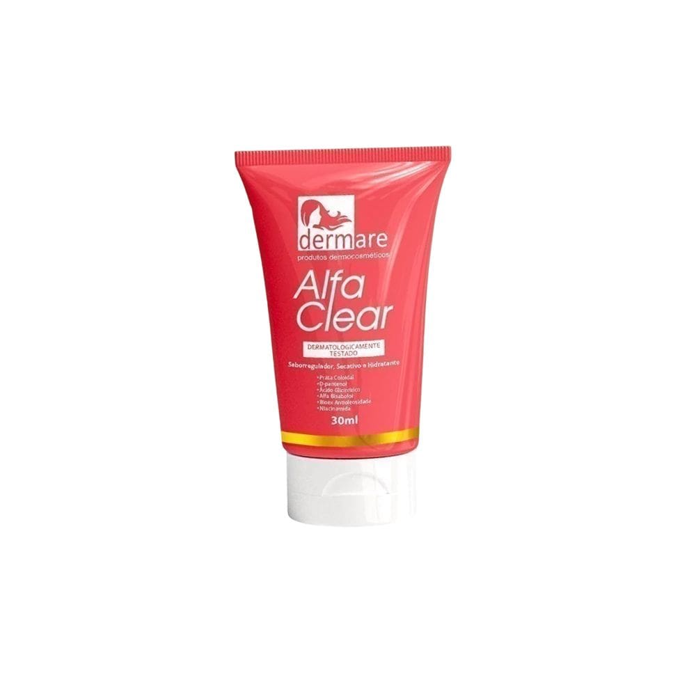 Fluido Alfa Clear Secativa 30ml - Dermare
