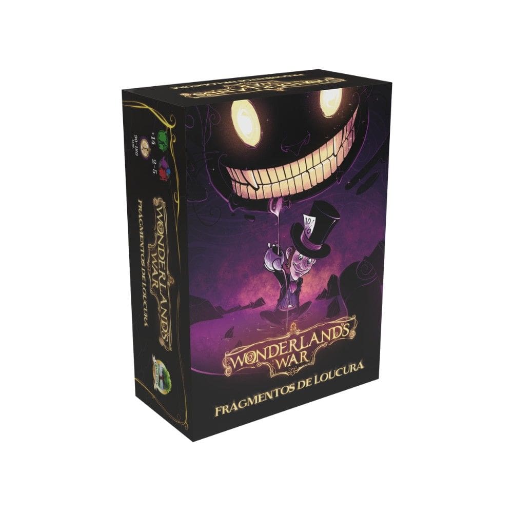Wonderland`s War: Fragmentos de Loucura (Expansão) Jogo de Tabuleiro Galápagos