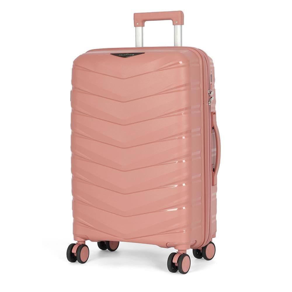 Mala De Viagem Bordo Clássica Abs Rodas 360 Polo King