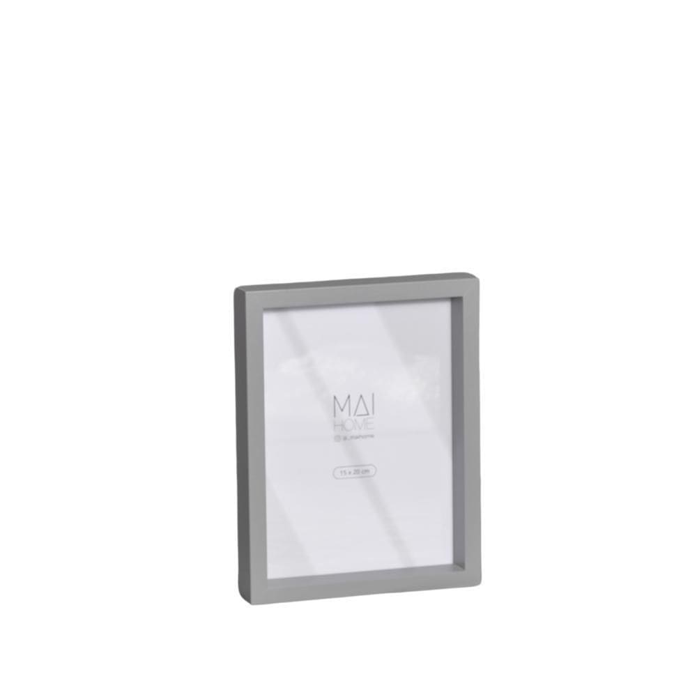 Porta Retrato Kira Cinza 15X20 Mdf