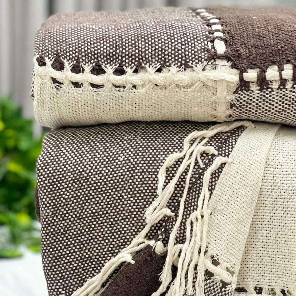 Manta Para Sof? Am?rica Super King 255cm X 205 Cm Cru-caf?