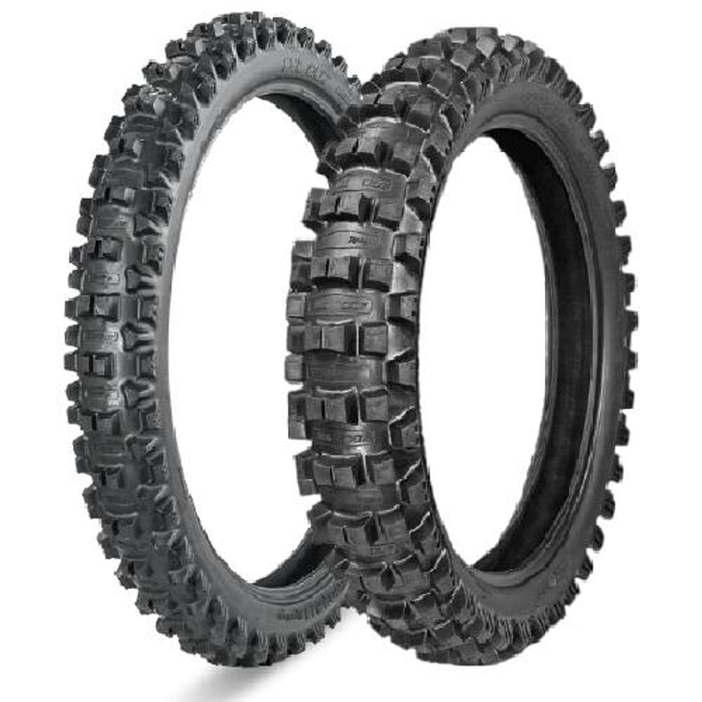 Par Pneu Crf 150f 70/100-19 + 90/100-16 Mx007 Medium Soft Borilli