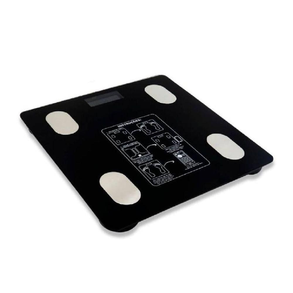 Balança Digital Corporal Bioimpedância Aplicativo Bluetooth