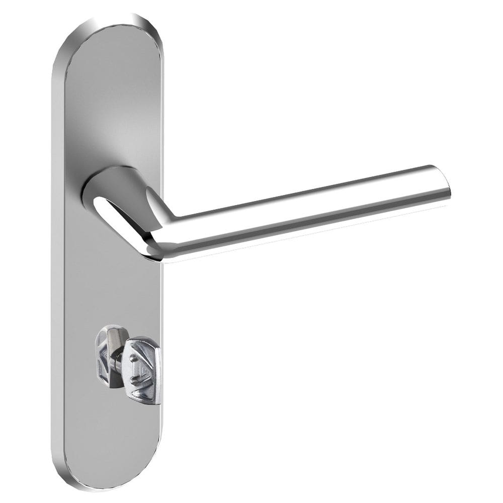 Fechadura Banheiro S4cm Espelho Cromado Alster Aliança