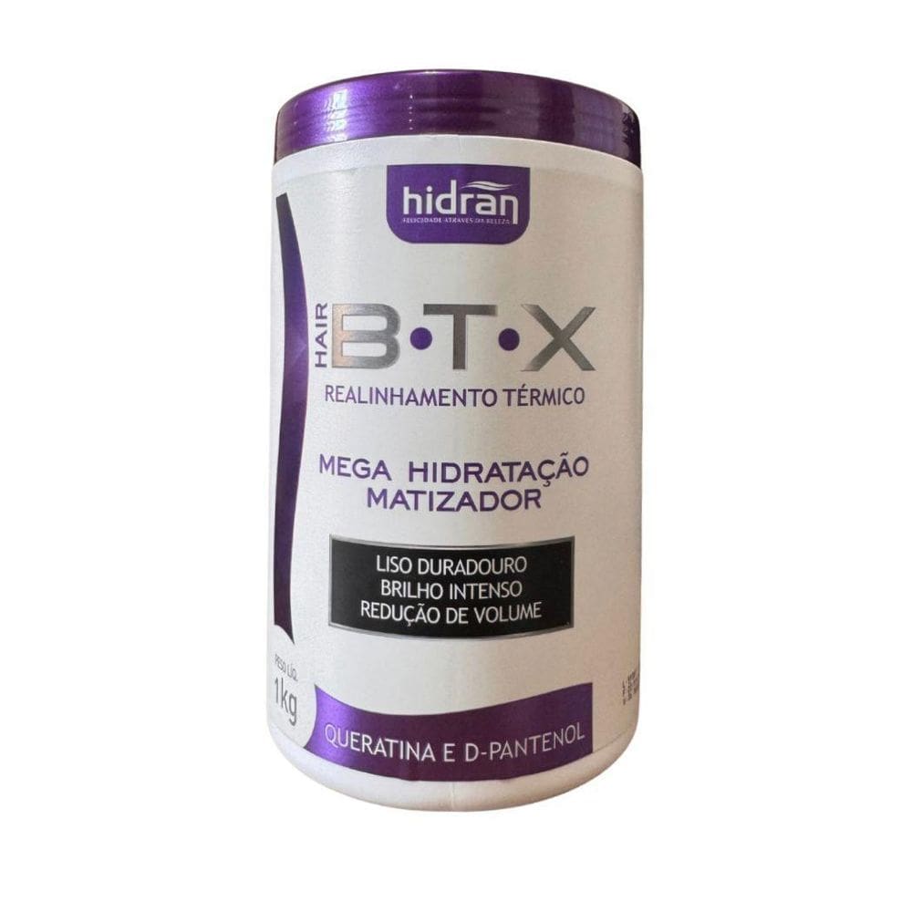 Alisamento Capilar Btx Platinum Liso Duradouro Hidran 1Kg