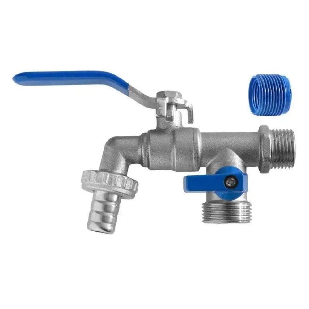 Torneira De Parede Para Tanque E Máquina De Lavar